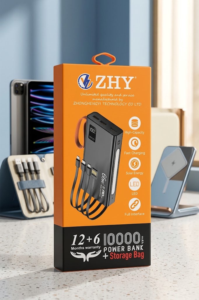 ZHY 66W Fast Charge Power Bank (10000mAh)