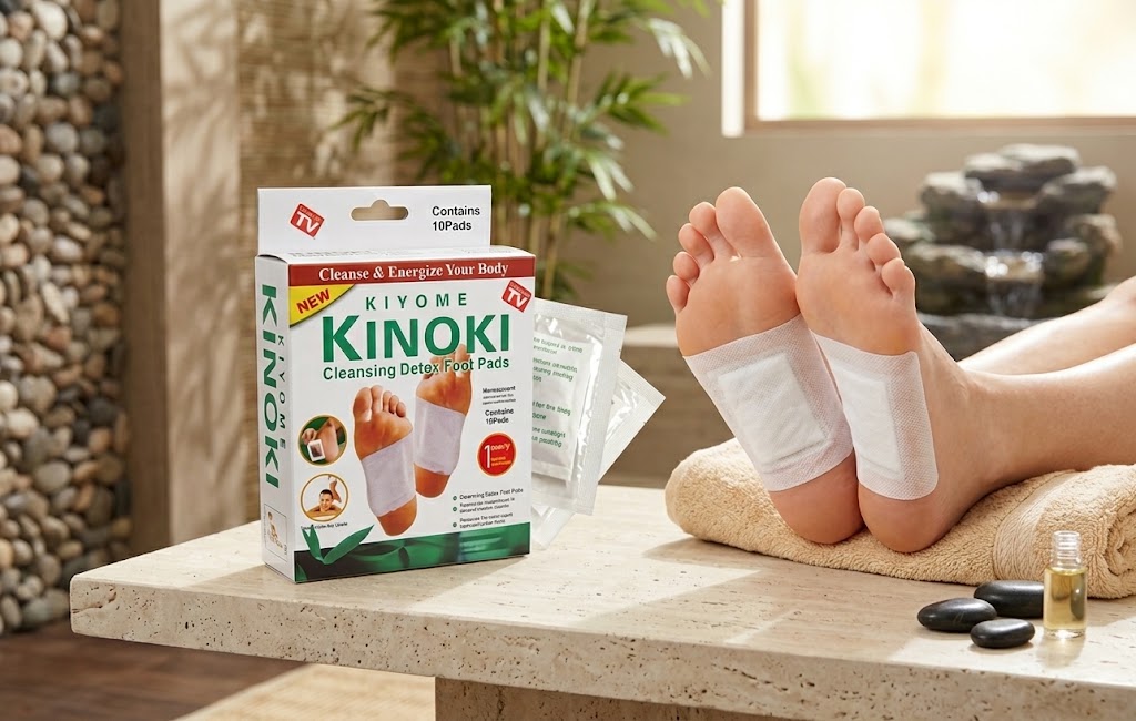 Kinoki Herbal Cleansing Detox Foot Pads (Pack of 2 – 20 Pads)