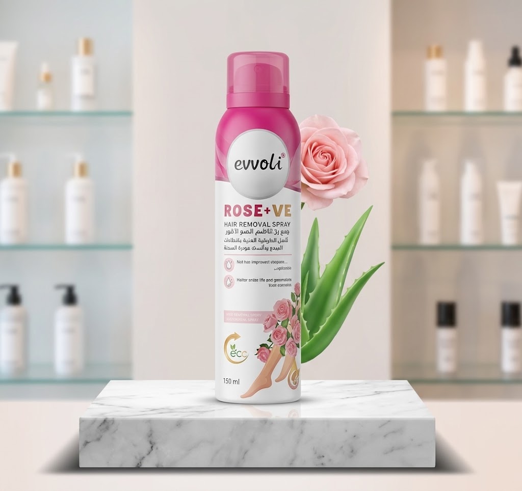 Evvoli Gentle Painless Hair Removal Spray (150ml)