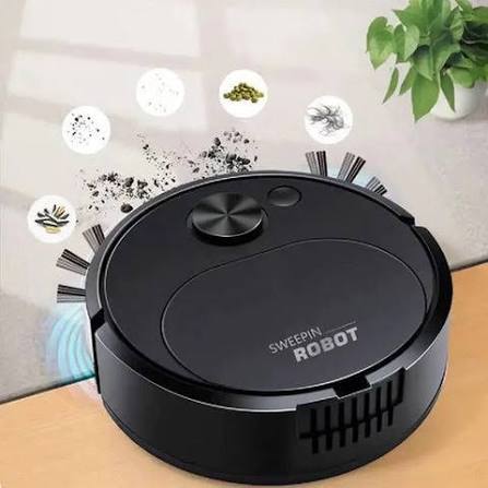 Smart Robotic Vacuum Cleaner with App & Voice Control