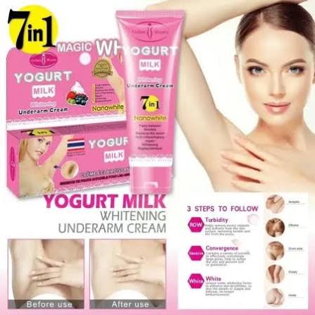 Aichun Beauty 7-in-1 Yogurt Milk Underarm Cream (80g)