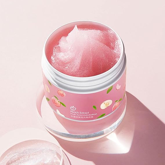 Natural Peach Exfoliating & Firming Sugar Body Scrub