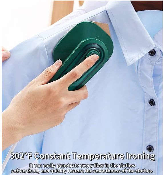 Portable 2-in-1 Mini Micro Steam Iron & Garment Steamer