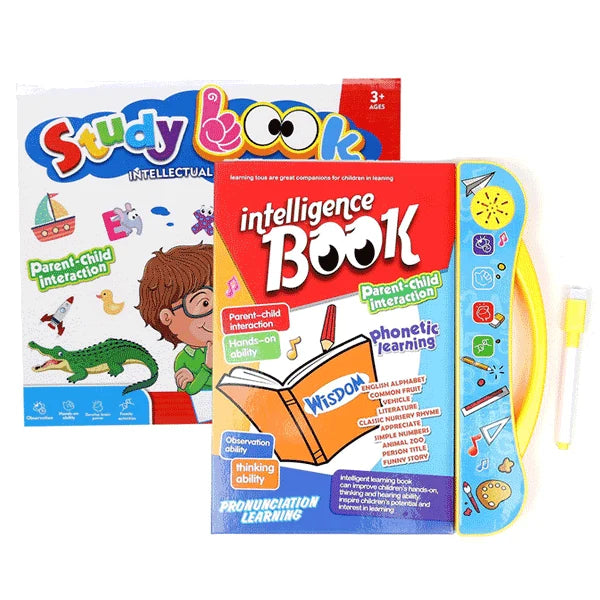 Interactive Phonetic Study Book – Intellectual Learning Toy for Kids